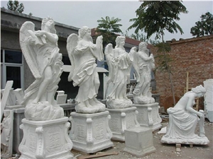 Marble Stone Human Sculptures