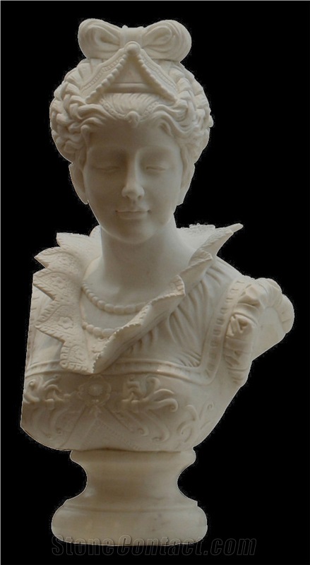 Sculpture Handmade Marble Stone Design Roman