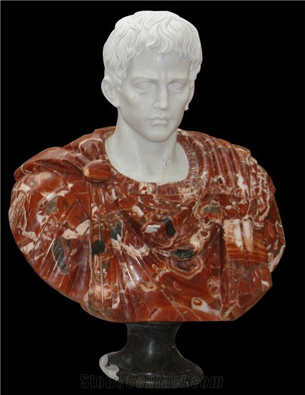 Sculpture Handmade Marble Stone Design Roman