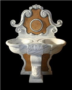 Sink Basin Table Bench Vase Marble Stone Fireplace Sculpture Handcarve