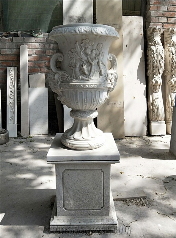 Stone Flower Pots Stone Vase Stone Urns