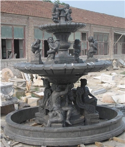 Stone Wall Fountains/ Sculptured Garden Fountain