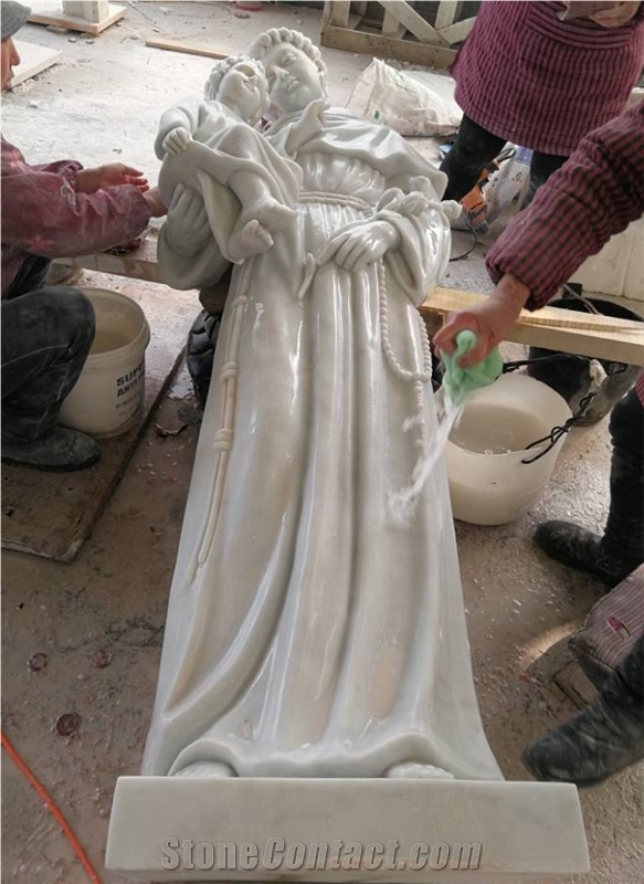 White Marble Stone Statues/Church Sculptures