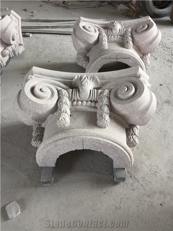 Dimension Column Capital,Shaft,Pillar,Marbel Hand Carving,Carved
