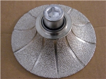 Vacuum Brazed Diamond Router Bit for Marble. Granite Grinding