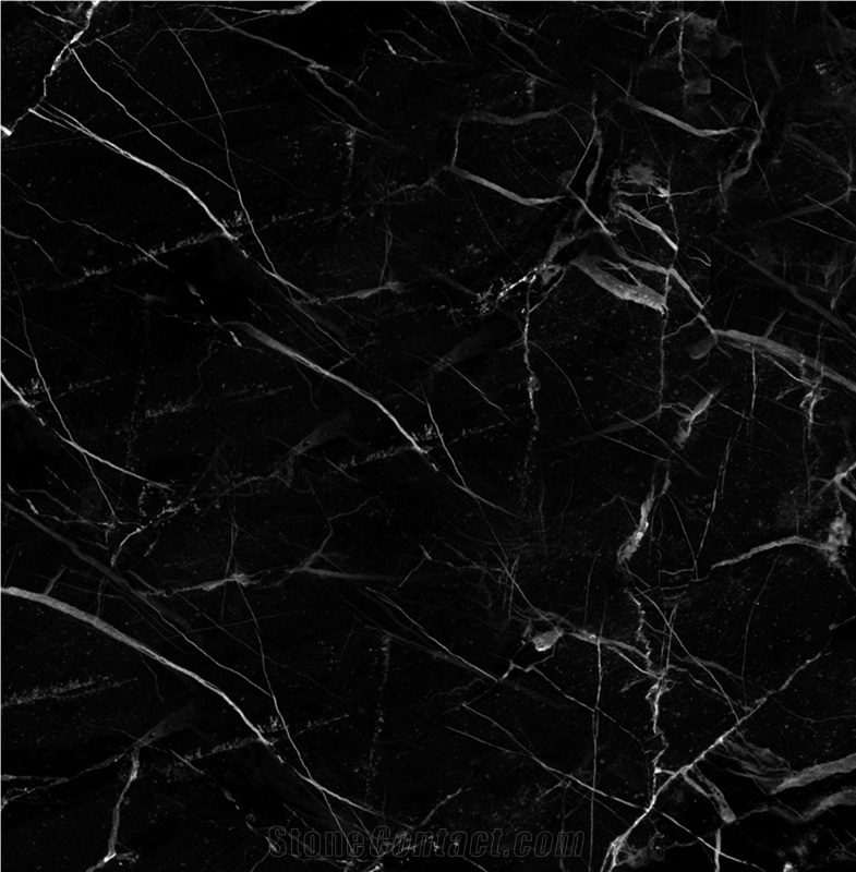 Toros Black Marble Slabs & Tiles, Turkey Black Marble
