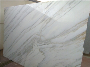 Calacatta Di Massa Marble Slabs, Italy White Marble
