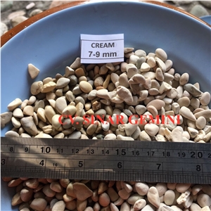 Natural Cream Mini Pebble Stone