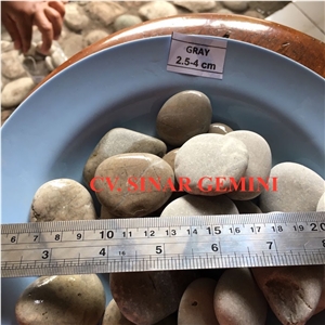 Natural Gray Pebble Stone for Garden