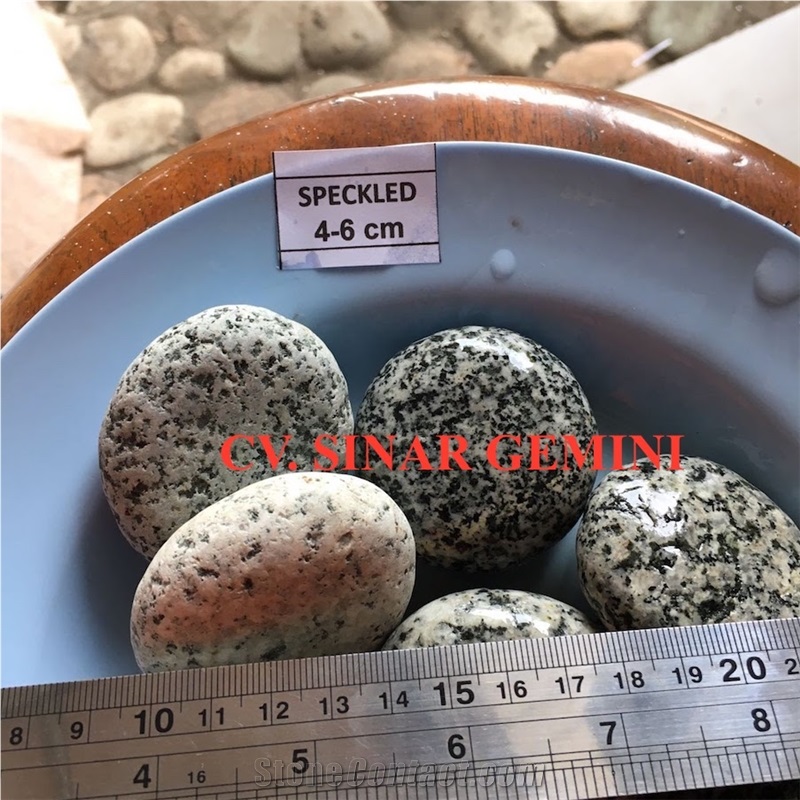 Natural Speckled Pebble Stone