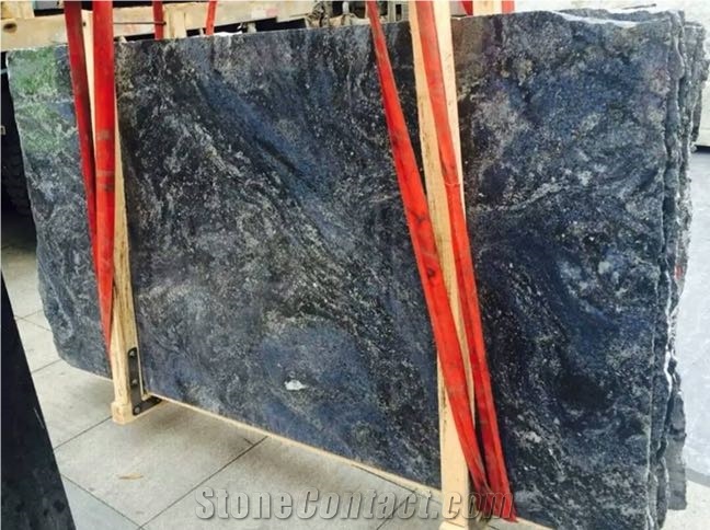 Indus Blue Granite Block, Pakistan Blue Granite