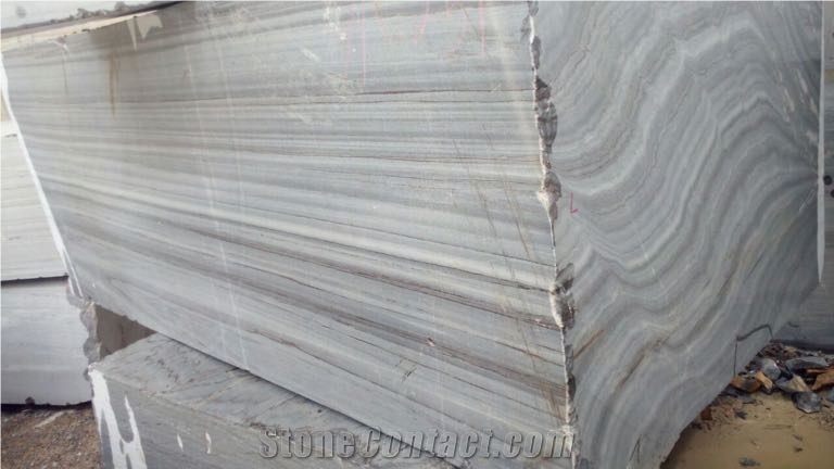 Smoke Grey Marble Block, India Grey Marble