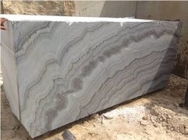 Smoke Grey Marble Block, India Grey Marble