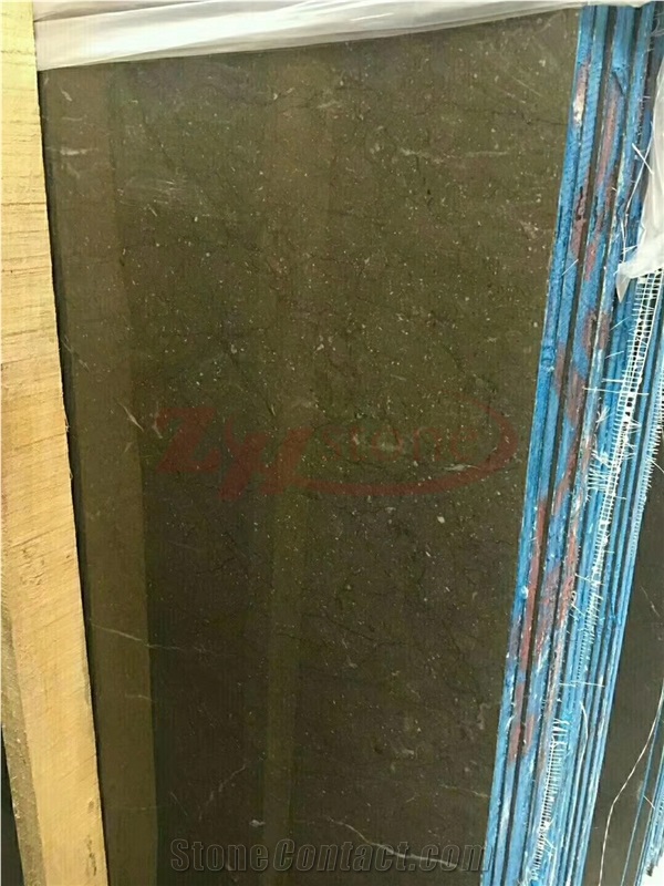 Olive Grey Marble Slabs for Wall Tile