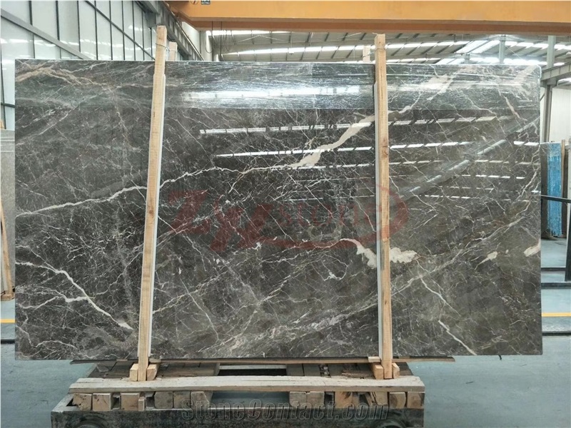 Pascal Gray Marble,New Fior Di Pesco Marble,New Perth Grey Marble Slab