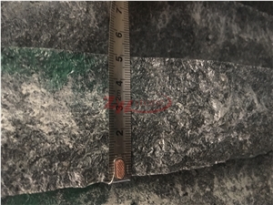 Water Jet Surface Platinum Black Granite for Outdoor