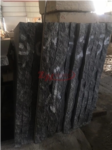Water Jet Surface Platinum Black Granite for Outdoor