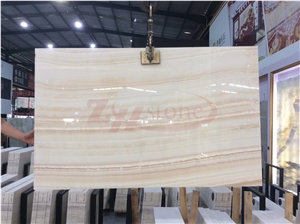 White Tiger Onyx Slabs for Shower Wall Panels