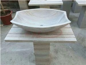 Wooden White Crystal Marble,Crystal Wooden Marble Round Table