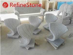 Modern Design Abstract Granite Stone Book Sculpture