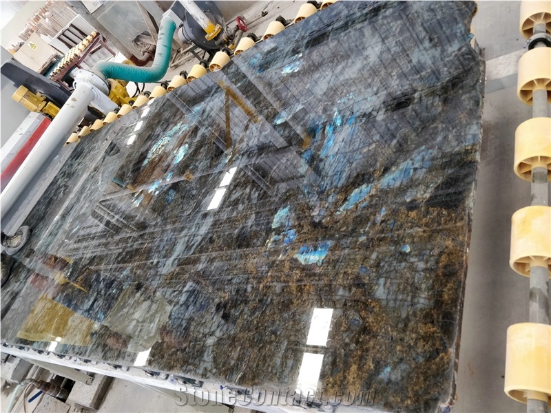 Labradorite Blue Slabs/ Labradorite Blue Tiles/ Luxury Feeling Granite