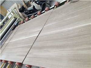 Grey Wooden Marble Slab, China Grey Marble Flooring Tiles