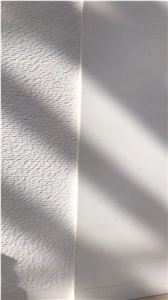 Beige Limestone Wall Cladding Machine Cut Wall Application Split