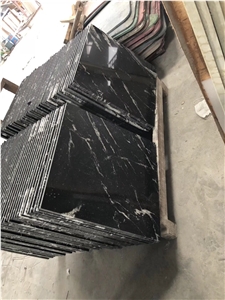 Black and White Granite Slab Wall Tiles Flooring Covering Tiles