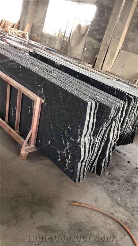 Black and White Granite Slab Wall Tiles Flooring Covering Tiles