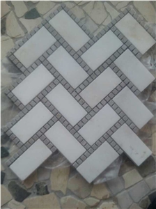 Cheap Middle Herringbone Mosaic Pattern for Wall/Floor Tile
