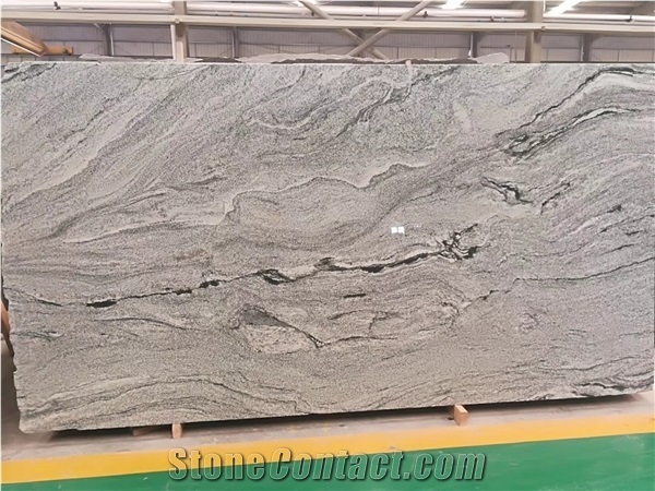 China Silver Cloud Granite Slabs