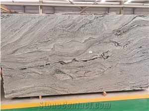 China Silver Cloud Granite Slabs