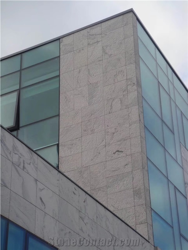 China Silver Galaxy Grey Granite Wall Cladding Tile