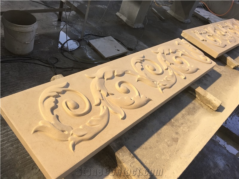 Creative Stone Works 3d Carving Marble Stone Art Works Panel