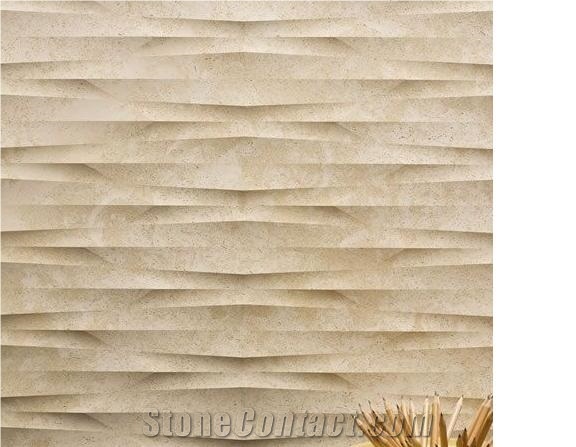 Custom Creative Stones Panel 3d Carving Art Works for Wall