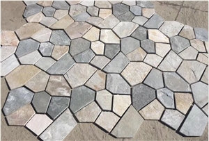 Flagstone Patio Exfoliated Losse Slate Stone Walkway Tile