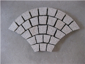 Flagstones Paving Granite White Paving Cube Stone