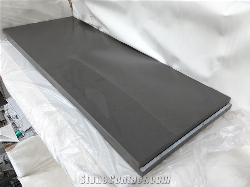 Grey Quartz Countertop,Crystal Quartz Stone Countertop