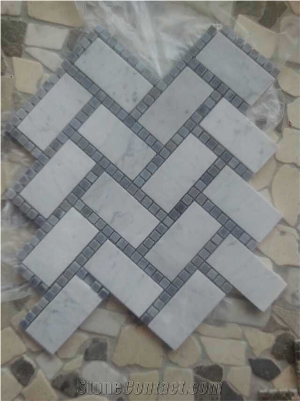 Herringbone Pattern Mosaic for Kitchen,Bathroom,Backsplash Wall
