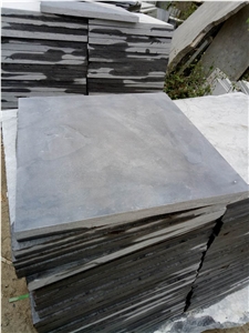 Honed Finish Blue Limestone Tile 24x24 for Flooring