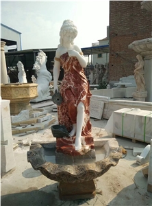 Marble Handcarved Western Human Statue,Outdoor Figure Sculpture