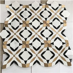 Marble Mosaic Pattern,Natural Stone Mosaic Design for Wall Tiles