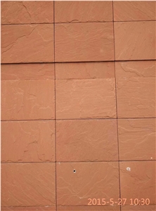 Red Sandstone Wall Cladding Covering Veneer