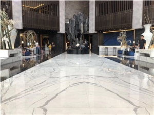 Statuarietto Marble Calcutta Gold Slabs Italy White Marble Floor Tile