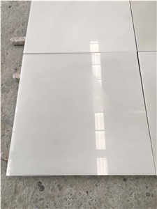 Super Thassos White Ivory Marble Floor Tile Pure White Skirting