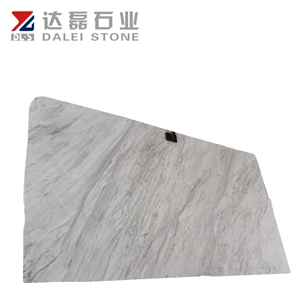 Polished Surface White Marble Volakas Slabs on Sale