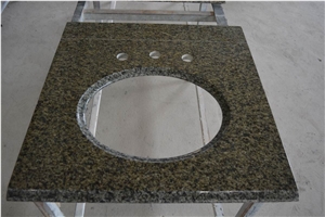 China Green Granite Vanity Tops
