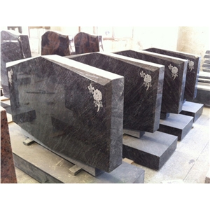 G603 Grey Granite Tombstone