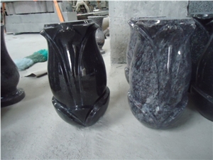 Granite Monumental Vase, Lantern