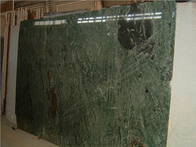 Green Jade Fujian Granite Slabs, China Green Granite